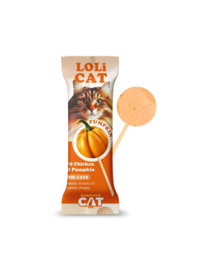 EUROGOLD CAT LOLİCAT KEDİ ÖDÜL LOLİPOP 1.5 GR BALKABAKLI - 15'Lİ .5